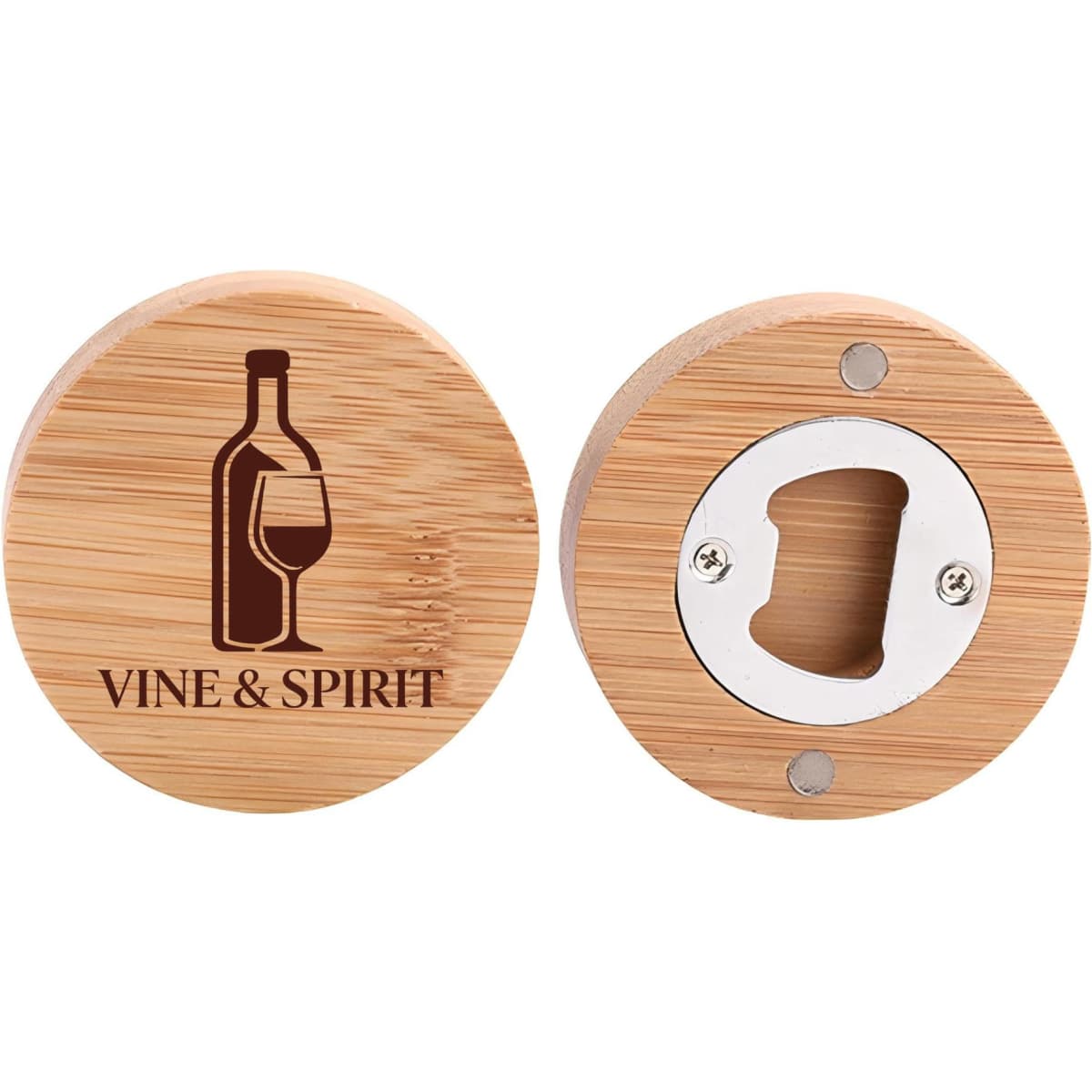 Bamboo Magnetic Bottle Opener