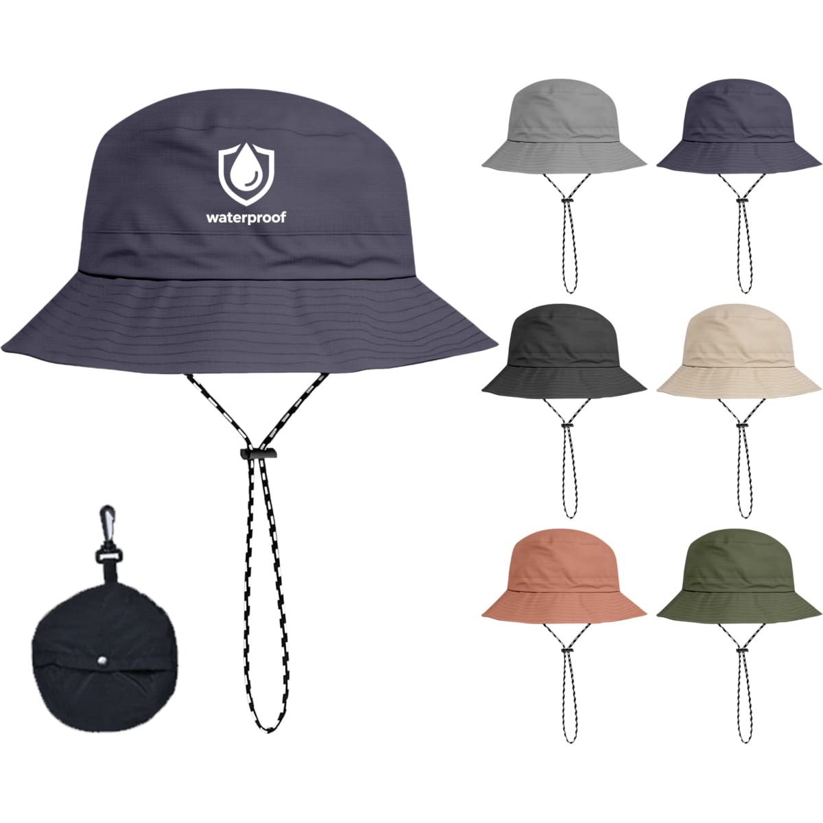Foldable Sun-Protective Bucket Hat