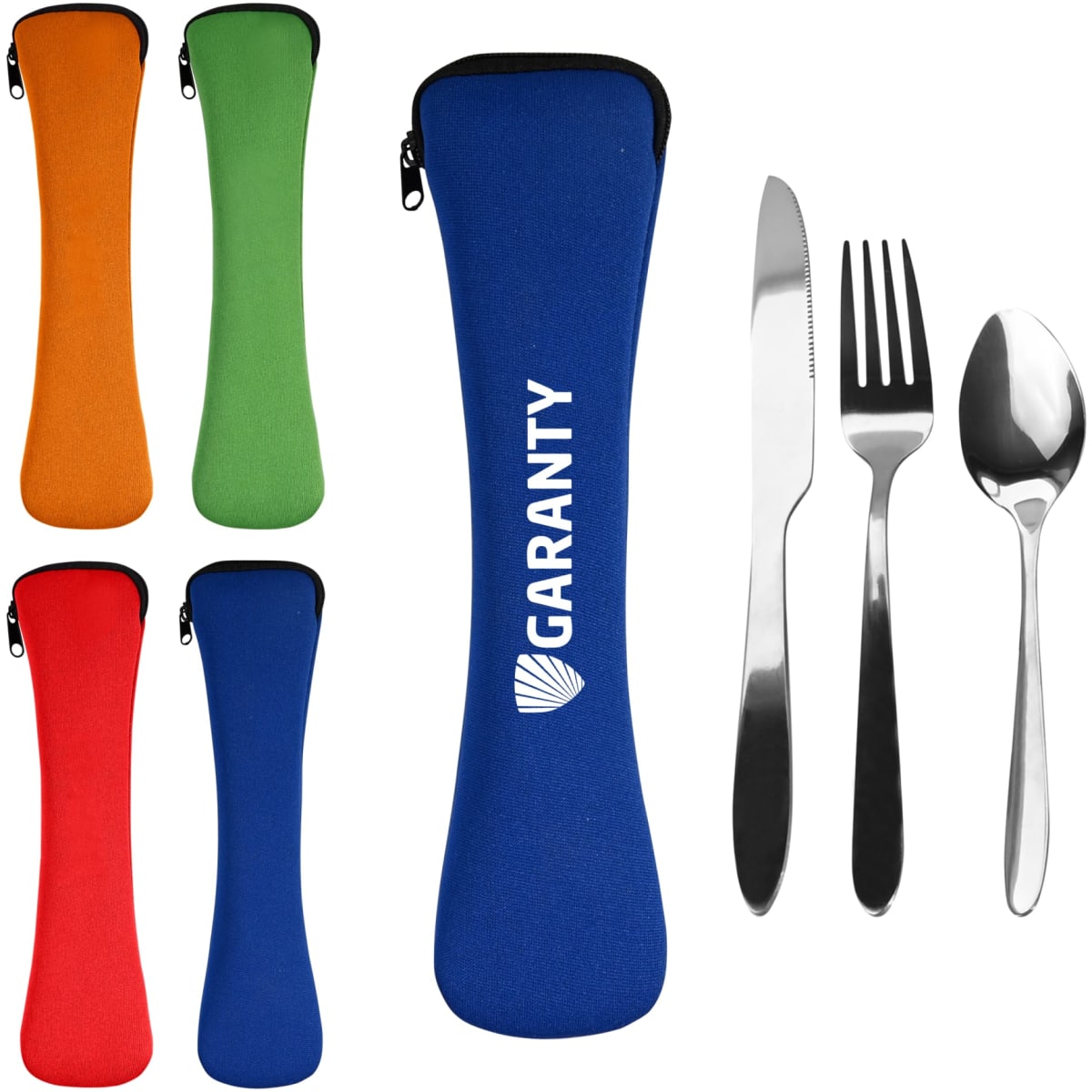 Reusable Cutlery Set with Pouch