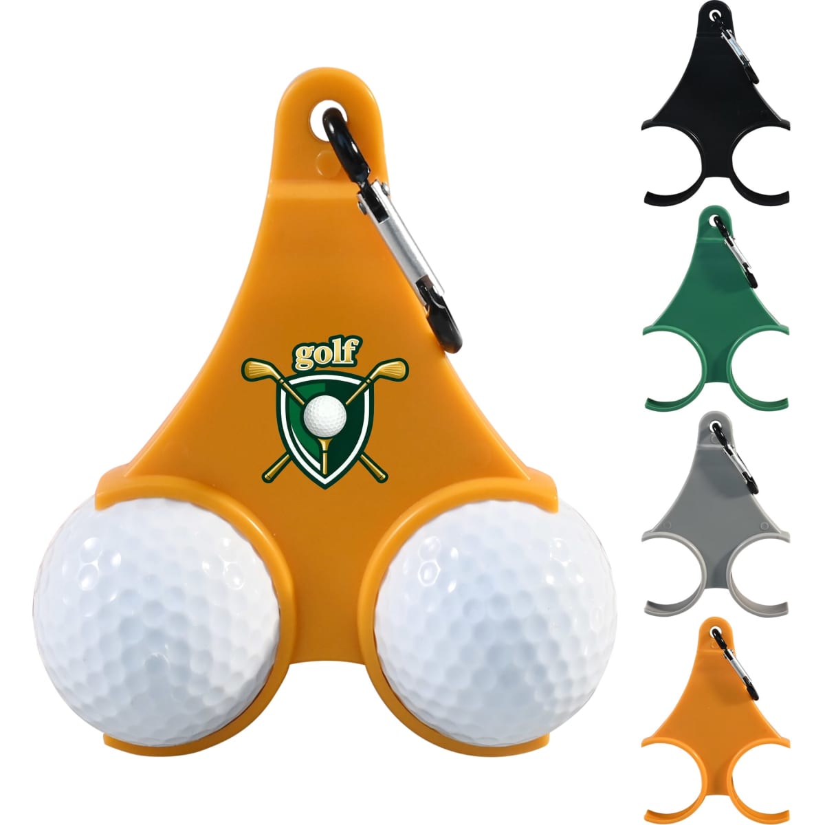 Golf Ball Holder with Clip