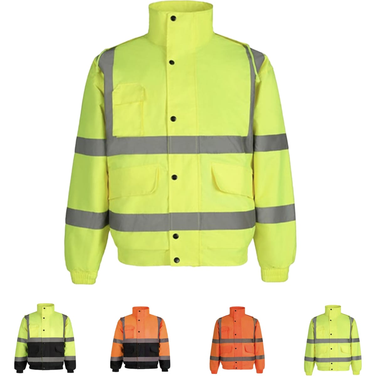 High-Visibility Winter Safety Jacket