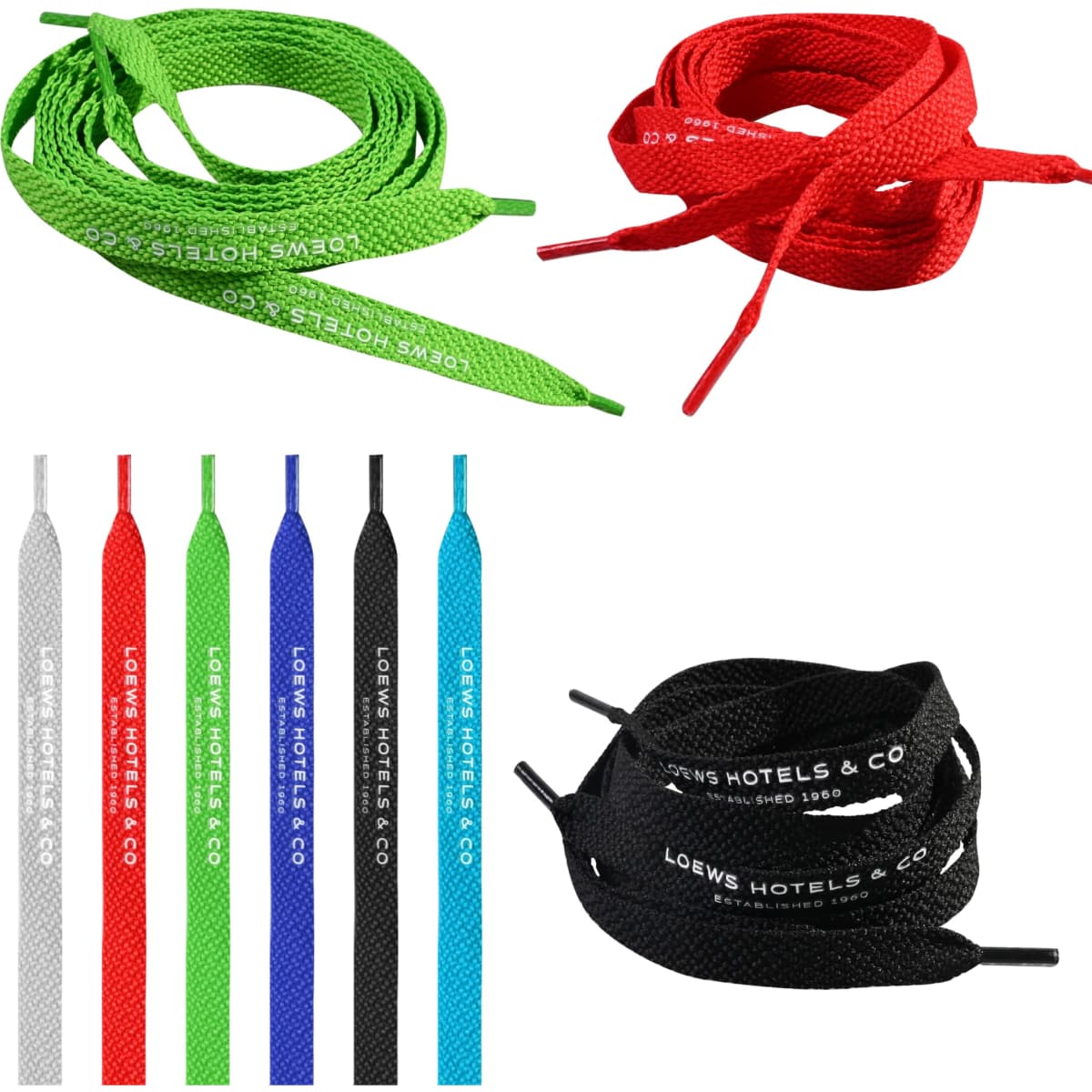Flat Woven Shoelaces for Sneakers