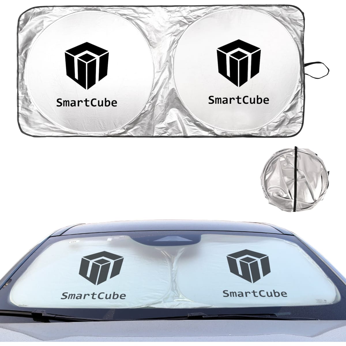 Automoblie Two Panel Sun Shade