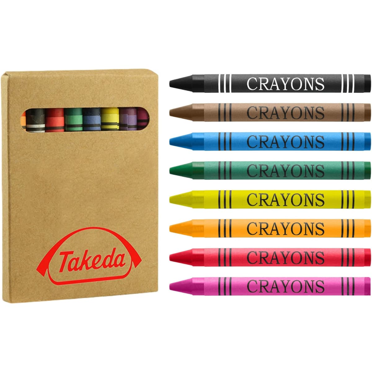8 Pack Crayons
