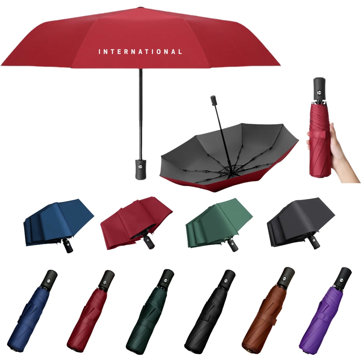 Automatic Open/Close Foldable Umbrella