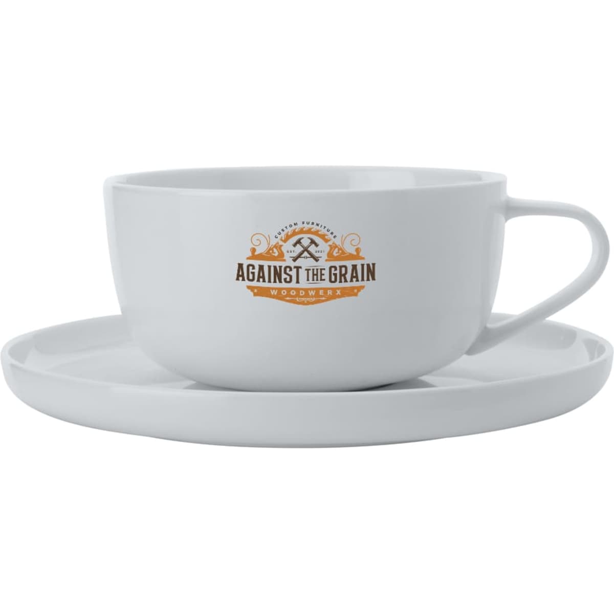 Cashmere High Rim Cup & Saucer 300ml
