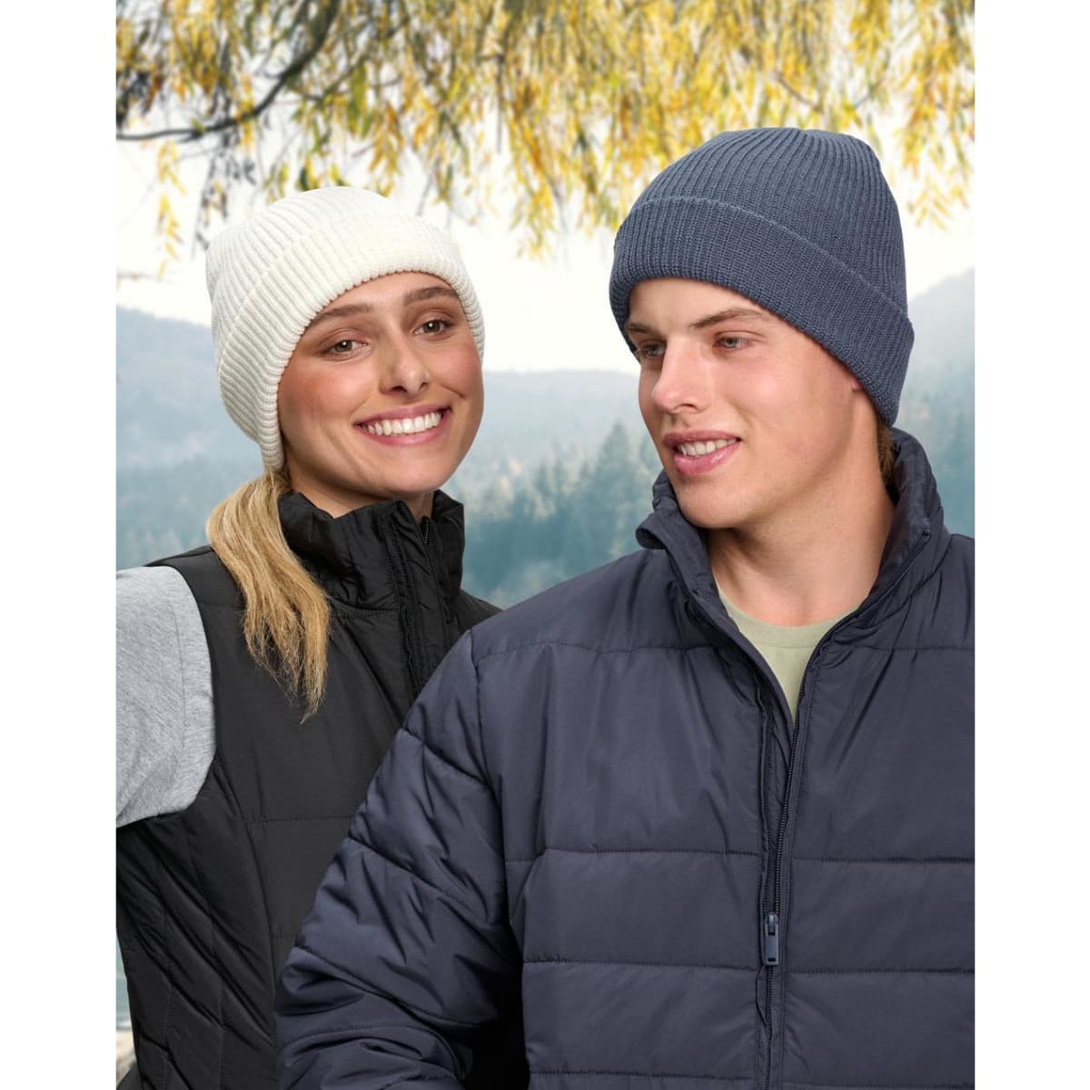 Roll Up Cable Knit Snug Beanie
