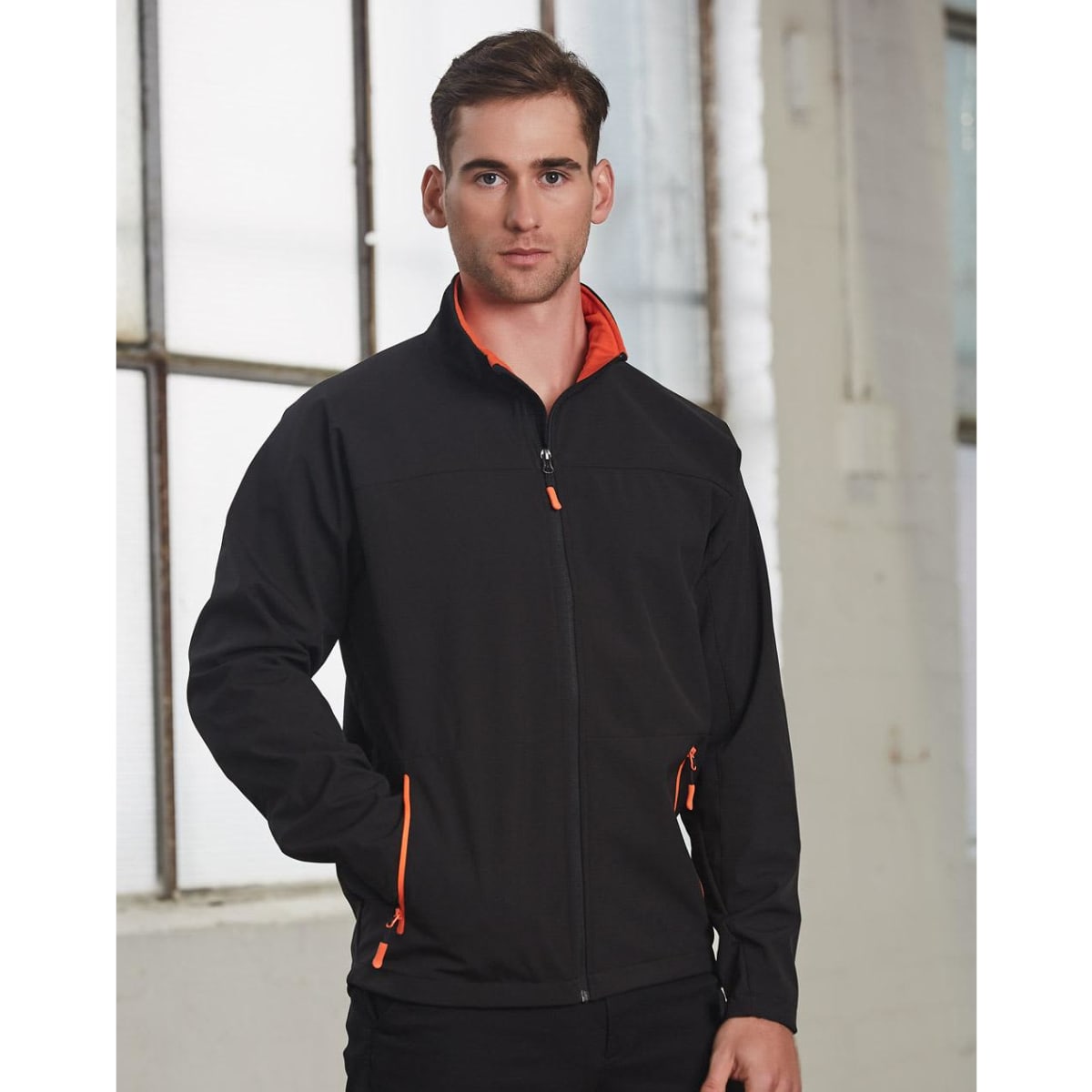 Men’s Softshell Contrast Jacket