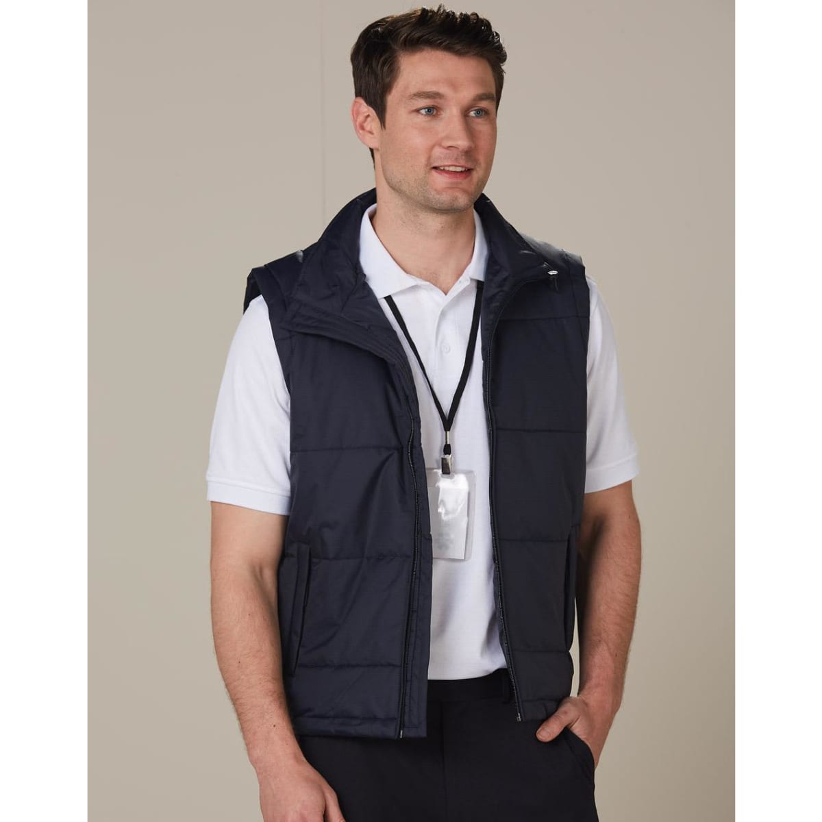 Men’s Nylon Rip-stop Padded Vest