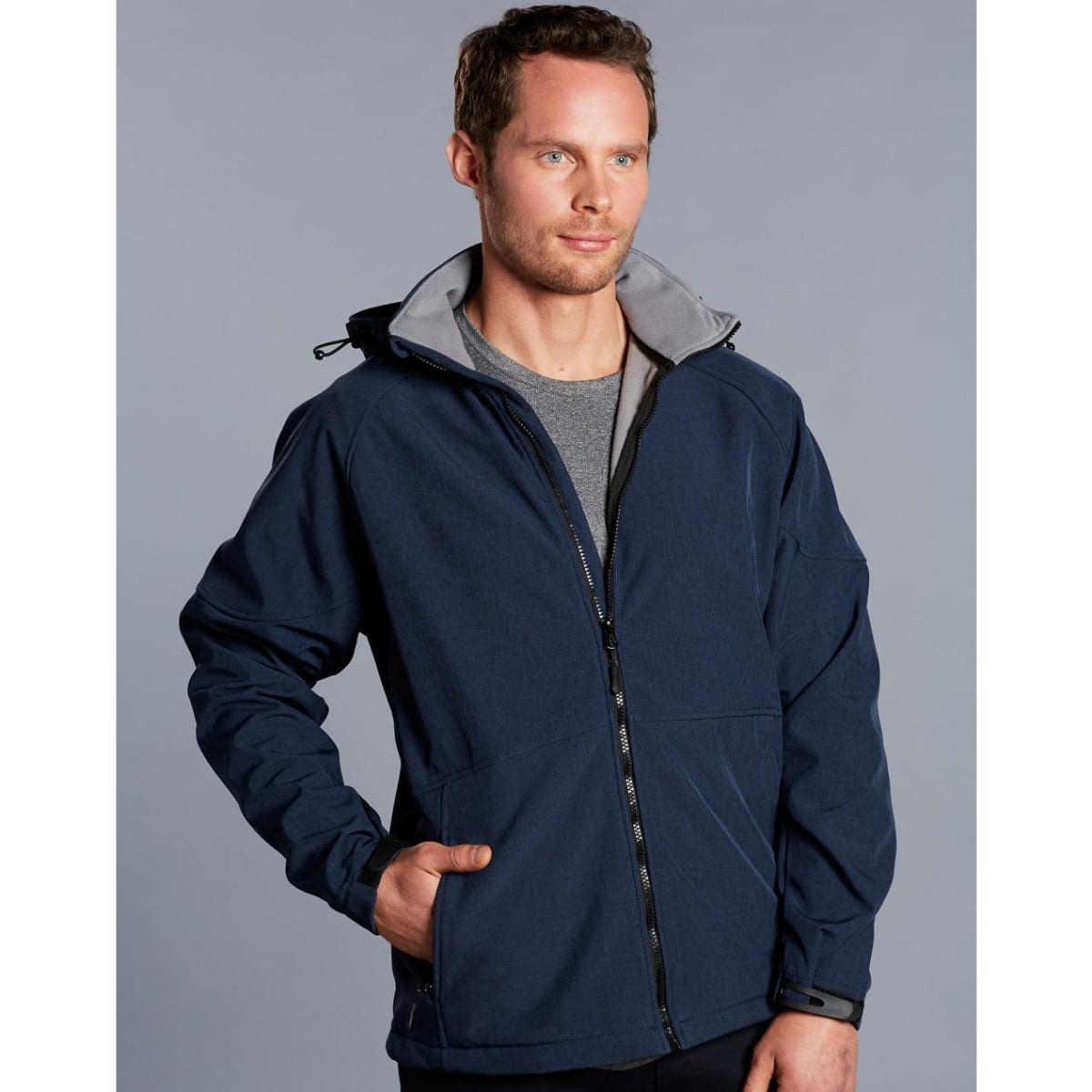 Men’s Softshell Full Zip Hoodie