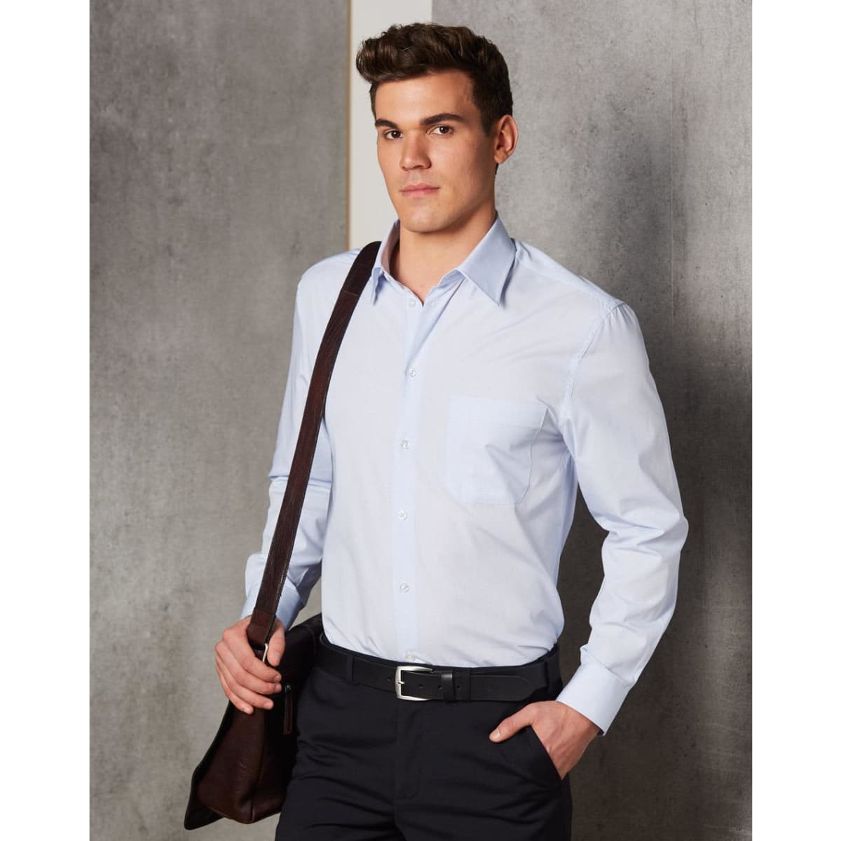 Men’s Mini Check L/S Shirt