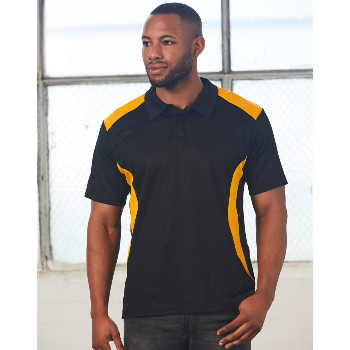 Men’s Truedry contrast polo