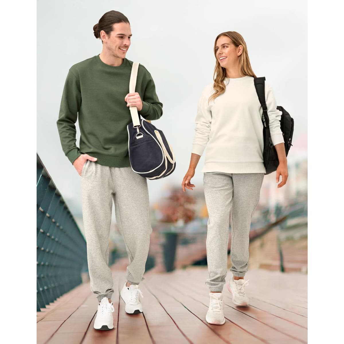 Unisex Airlayered CVC Sweatpants