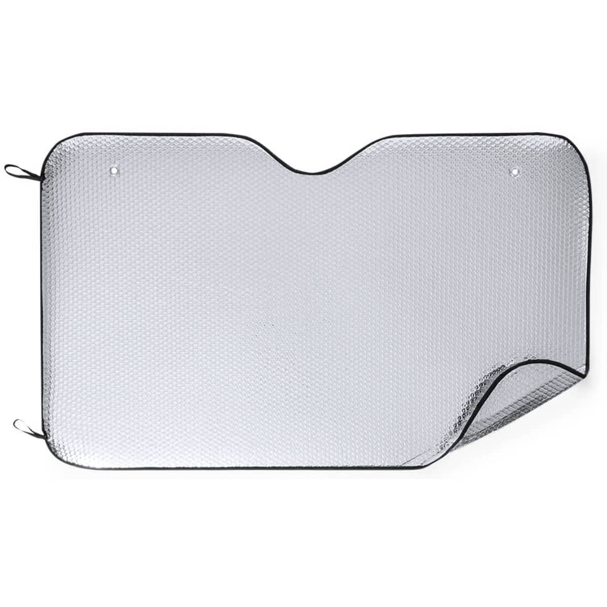 A sunshade with a mesh design featuring a black border, designed for leisure and outdoor use.