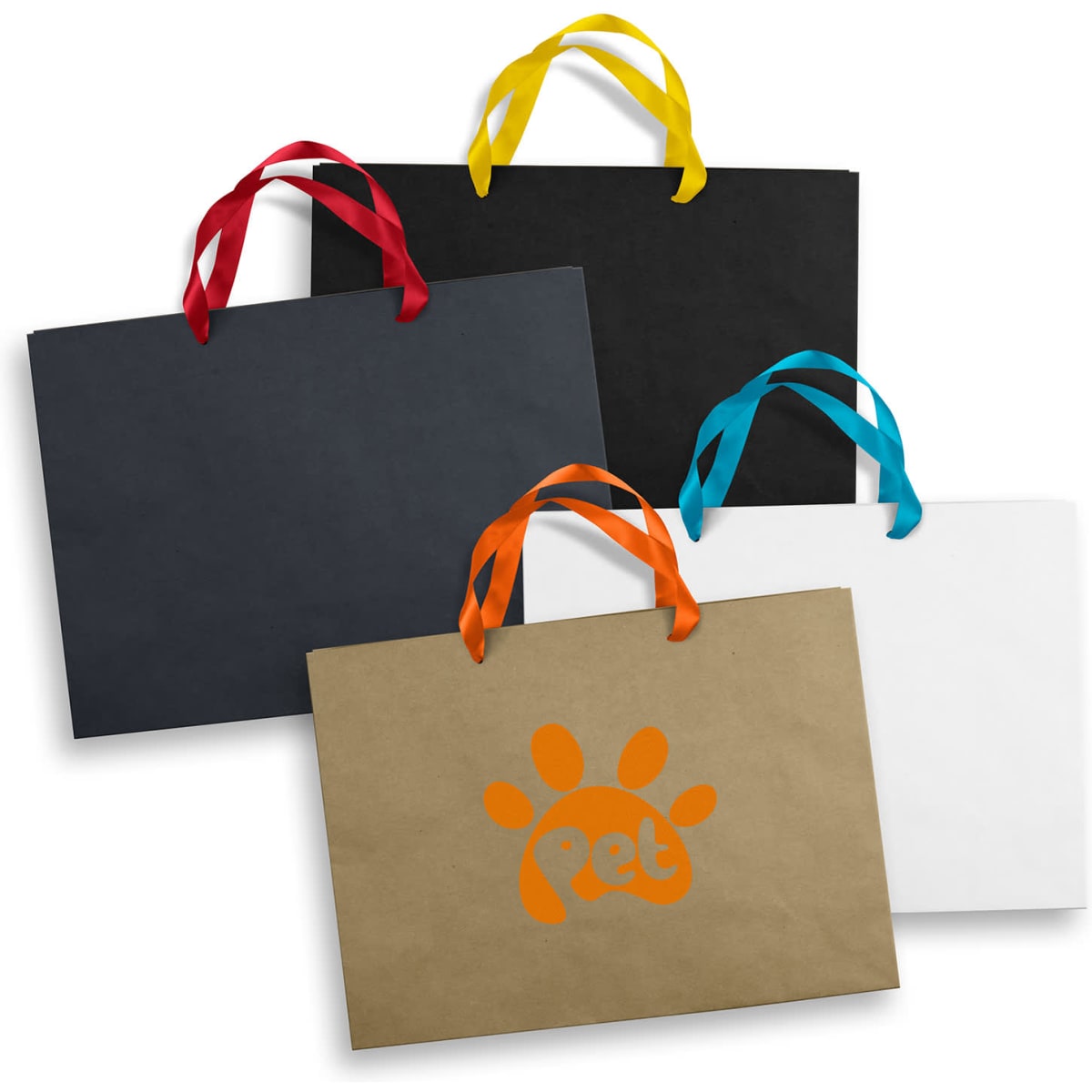 Extra Large Ribbon Handle Paper Bag