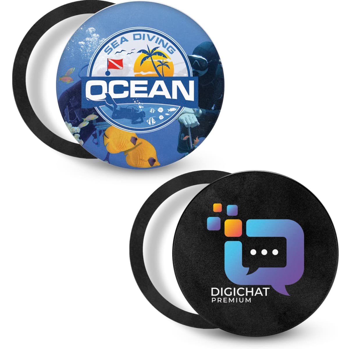 Multi-Functional Magnetic Badge
