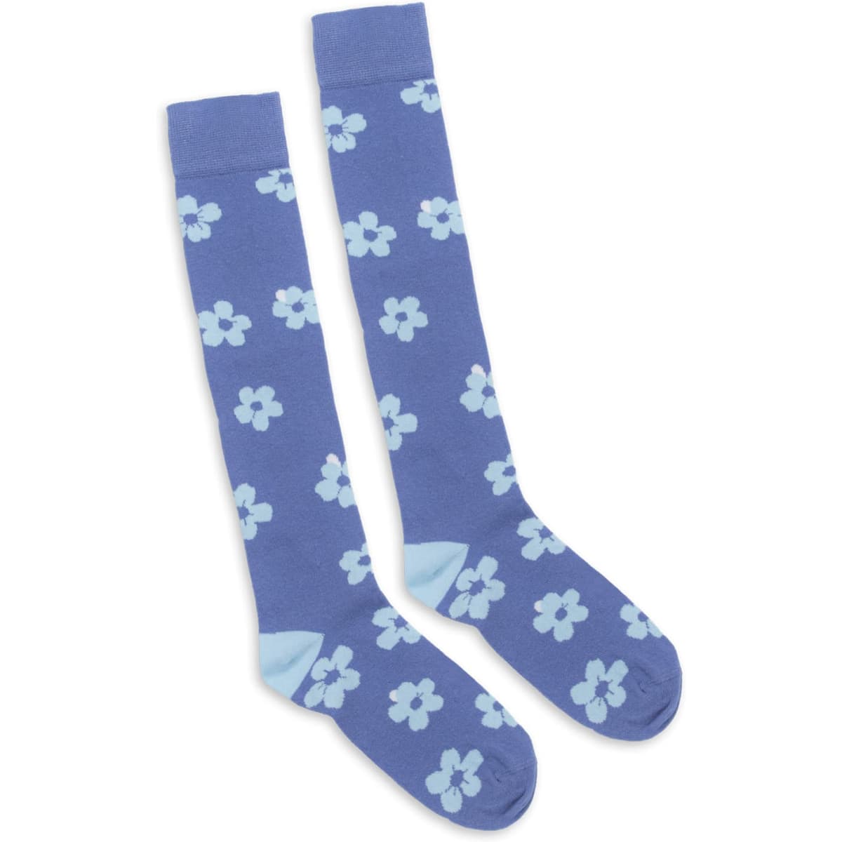 Pixel Knitted Knee-High Socks