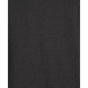 A textured black fabric featuring a subtle weave pattern. Ideal for stylish polo shirts.