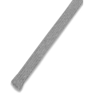 A grey drawcord with a textured finish, part of a five-pack set of clothing accessories.