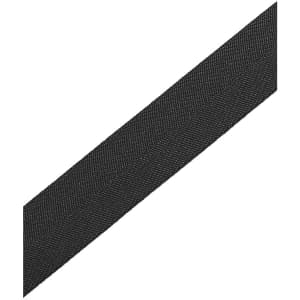 A black fabric strap designed for a changeable cross-back apron, featuring a textured surface.