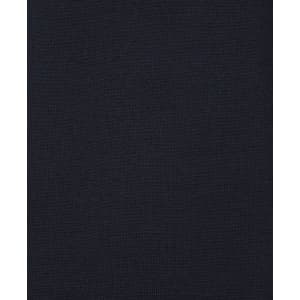A dark navy cardigan with a textured fabric, featuring an antibacterial finish and a logo.