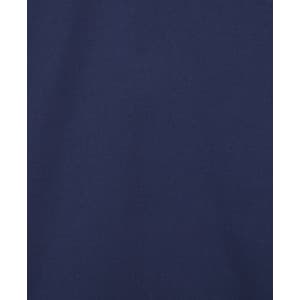 A navy blue fabric close-up featuring a smooth texture, suitable for work shirts and clothing.