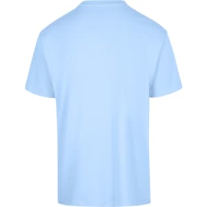 A light blue unisex regular T-shirt with a simple design and no visible branding on the back.