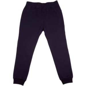 Men's STANCE brushed fleece pants in navy, featuring an elastic waistband and cuffs, with a simple logo.