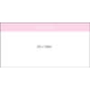 A notepad with a white cover and a pink header, featuring 100 leaves. It includes a logo.