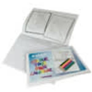 A4 Colouring in Calendar featuring colourful markers and an organiser, all in a bright, flexible folder.
