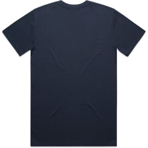 A navy blue Classic Tee featuring a simple crew neck and short sleeves. The shirt includes a logo on the back.