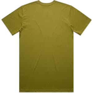 A green Classic Tee t-shirt with short sleeves and a simple design, featuring a logo on the back.