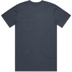 A dark grey Classic Pocket Tee with short sleeves and a simple design, featuring a logo on the front.