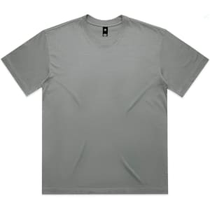 A grey Box Tee t-shirt, featuring a simple design and a logo on the label.