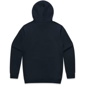 A navy blue Stencil Zip Hood jumper with a hood and long sleeves, featuring a simple design and no visible logos.