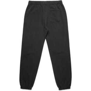 Relax Faded Track Pants in black with an elastic waistband and a back pocket. Features branding.