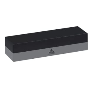 A sleek, rectangular black and grey box with a logo on the front.
