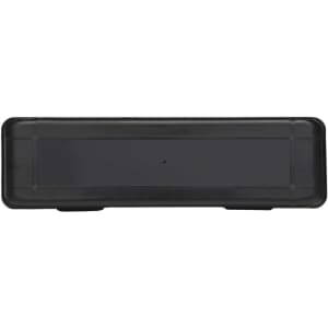 A black FlexLight Torch featuring a sleek rectangular design, with a smooth, glossy surface and rounded edges.