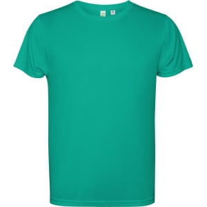 A green Estoril T-Shirt featuring a classic crew neckline and short sleeves. The shirt has a logo on it.