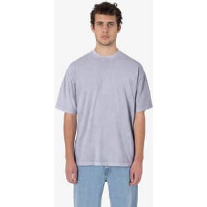 A short sleeve crew tee in a mineral wash finish, featuring a relaxed fit and subtle branding.