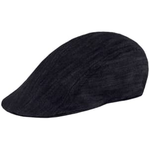 A dark grey cap with a sleek, rounded design and a smooth texture, featuring a brand logo.