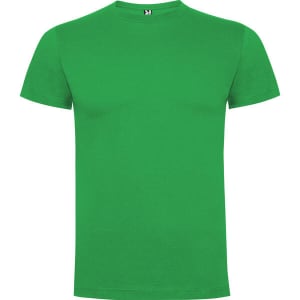 A green Dogo Premium T-Shirt with a crew neck and short sleeves, featuring a branding logo.