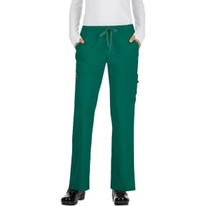 Holly Pant in a vibrant green colour, featuring pockets and a drawstring waistband, displayed on a mannequin.