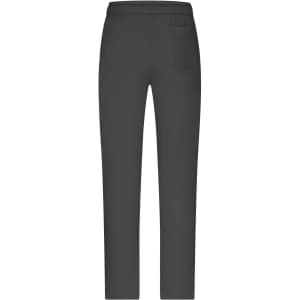 A pair of grey ladies lounge pants with a sleek design and a single back pocket.