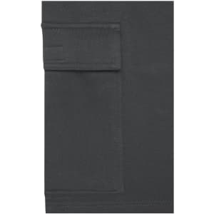 Grey men's lounge shorts featuring a side pocket and a comfortable design. The fabric is soft and casual.