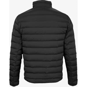 A women's Avalon down jacket in black, featuring a puffy design with a high collar and no visible logo.