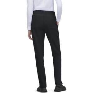 Atria Pant in black, featuring a sleek design and a rear view of the waistband and silhouette.
