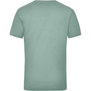 A mint green work t-shirt with a classic crew neck and short sleeves. The back is plain with no visible branding.