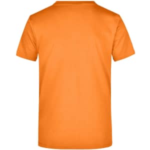 An orange Round-T Heavy t-shirt with a plain back and short sleeves.