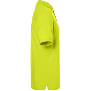 A bright yellow Classic Polo shirt featuring a collar and short sleeves, with branding visible.